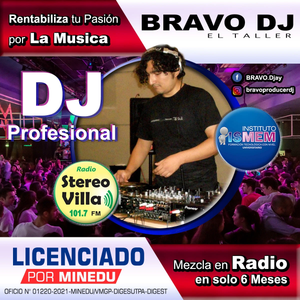 Diseño dj profesional